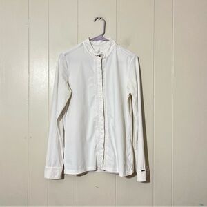 Pikeur Equestrian Riding Sinja Long Sleeve White Size 40
